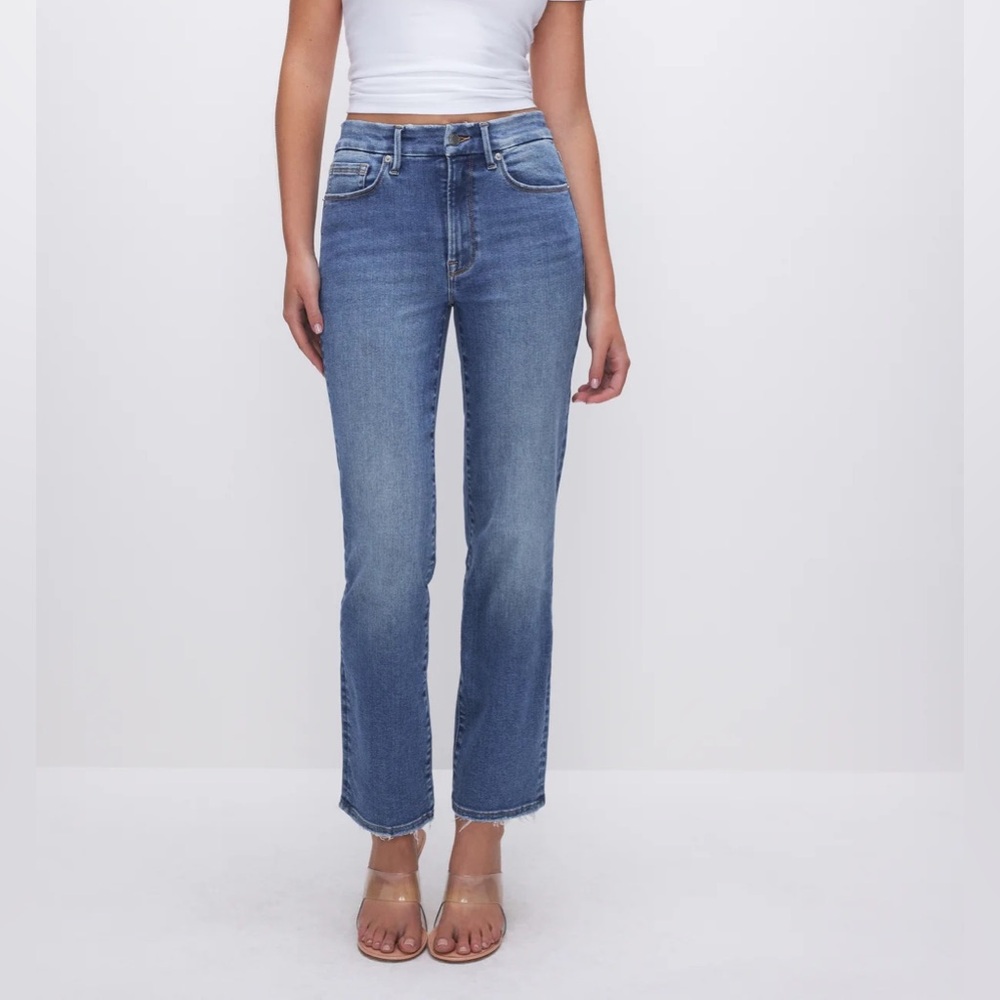 Good American Good Straight Jeans